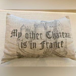 NWOTs. French Chateau lumbar pillow.